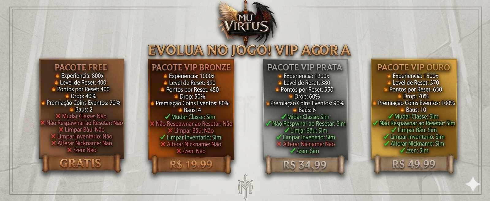 Adquira o VIP