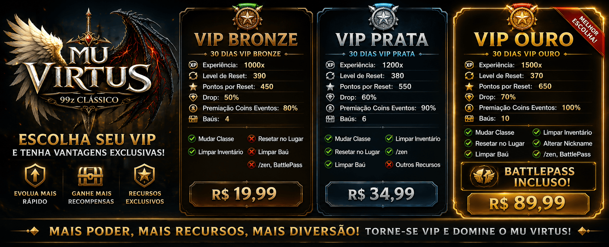 Adquira o VIP